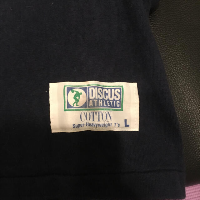 DISCUS(ディスカス)の希少！90's DISCUS USA製 NEW YORK YANKEES tee メンズのトップス(Tシャツ/カットソー(半袖/袖なし))の商品写真