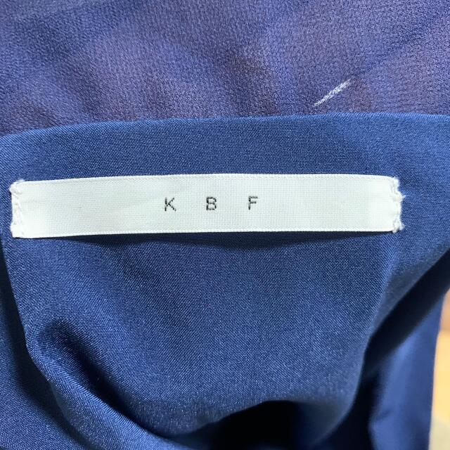 KBF(ケービーエフ)のKBF シフォンワンピース レディースのワンピース(ひざ丈ワンピース)の商品写真