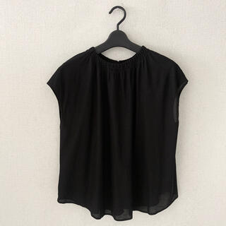 ロペ(ROPE’)のロペ♡黒色のプルオーバーシャツ(シャツ/ブラウス(半袖/袖なし))