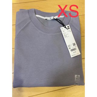 ユニクロ(UNIQLO)のUNIQLO +J ドライスエットシャツ（長袖）　03GRAY XSサイズ(スウェット)