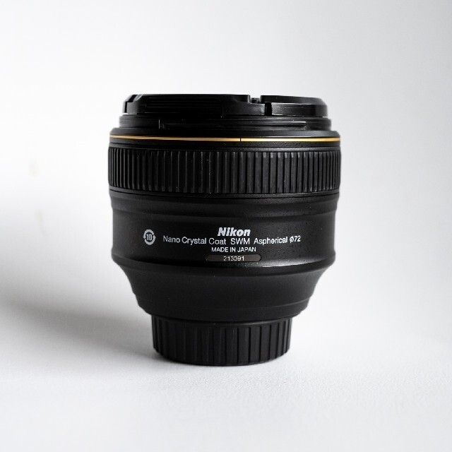 Nikon(ニコン)のNikon AF-S NIKKOR 58mm F1.4G　完動品　ニコン スマホ/家電/カメラのカメラ(レンズ(単焦点))の商品写真