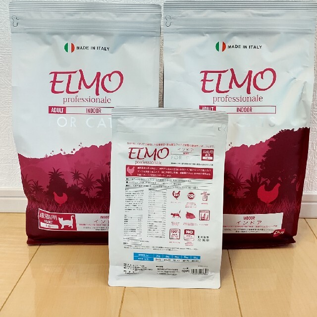 Elmo キャットフード 4.4kg 成猫用