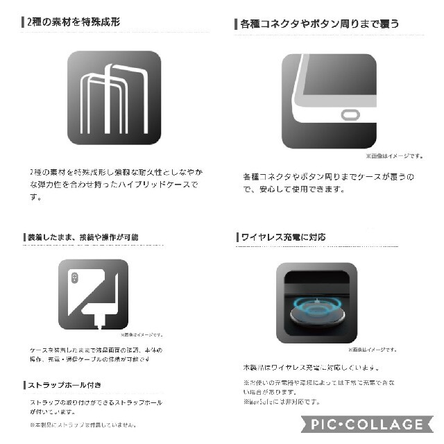 ELECOM(エレコム)の新品★iPhone 12/12 Pro ケース TOUGH SLIM LITE スマホ/家電/カメラのスマホアクセサリー(iPhoneケース)の商品写真