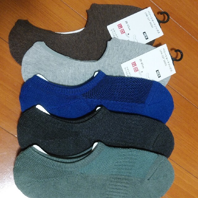 UNIQLO(ユニクロ)のユニクロ　ベリーショート　ソックス　新品5足 メンズのレッグウェア(ソックス)の商品写真