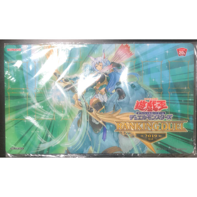 遊戯王 - 遊戯王 召命の神弓-アポロウーサ プレイマットの通販 by