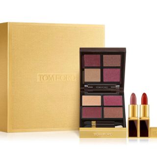 トムフォード(TOM FORD)のトムフォード　クォード　リップ　バーニッシュドアンバー　限定(アイシャドウ)