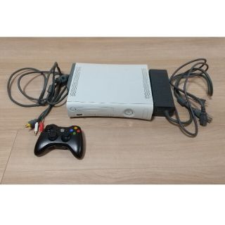 エックスボックス360(Xbox360)のxbox360 本体　アーケードスティック付(家庭用ゲーム機本体)