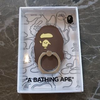 アベイシングエイプ(A BATHING APE)のア・ベイシング・エイプ　スマホリング(ストラップ/イヤホンジャック)