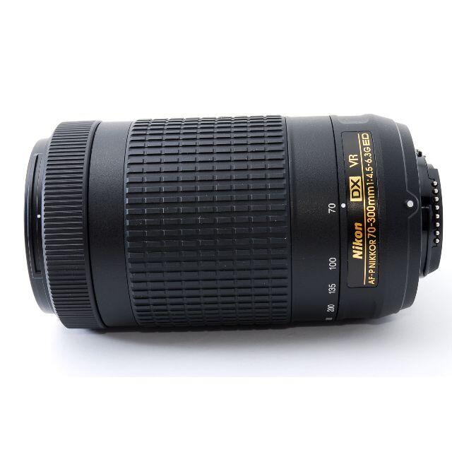 Nikon(ニコン)の★美品★AF-P DX NIKKOR 70-300 ED VR スマホ/家電/カメラのカメラ(レンズ(ズーム))の商品写真