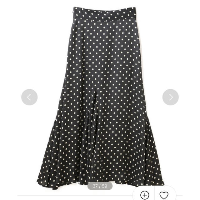 新品入荷 新品 未使用 norc サテンフレアマキシスカート