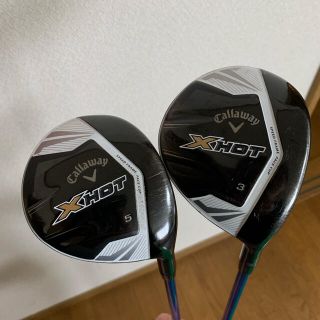 キャロウェイ(Callaway)のキャロウェイ　X HOT フェアウェイウッド(3W、5Wセット)(クラブ)