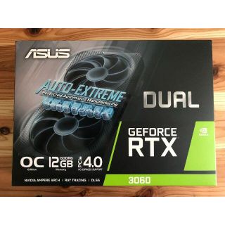 エイスース(ASUS)のASUS DUAL-RTX3060-O12G GeForce(PCパーツ)