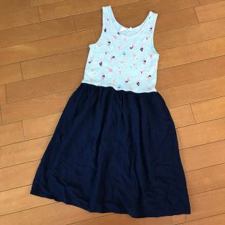 ギャップキッズ(GAP Kids)の【サイズ10】美品！Gap Kids ガールズ　ワンピース(ワンピース)