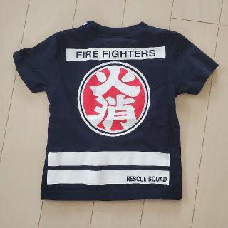 ギャップキッズ(GAP Kids)の消防士 Firefighters 火消 Tシャツ 90(Tシャツ/カットソー)