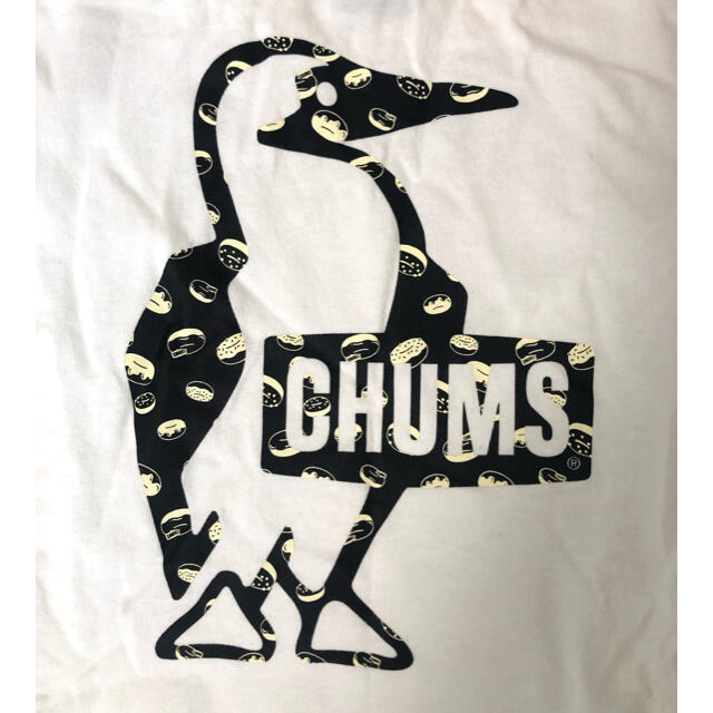 CHUMS(チャムス)のCHUMS チャムス　白　Tシャツ　バックプリント　メンズSサイズ メンズのトップス(Tシャツ/カットソー(半袖/袖なし))の商品写真