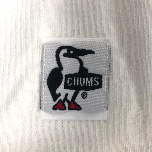 CHUMS(チャムス)のCHUMS チャムス　白　Tシャツ　バックプリント　メンズSサイズ メンズのトップス(Tシャツ/カットソー(半袖/袖なし))の商品写真