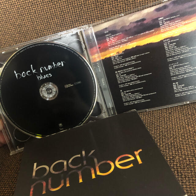 back number アルバム blues CD&DVD（初回限定盤） エンタメ/ホビーのCD(ポップス/ロック(邦楽))の商品写真