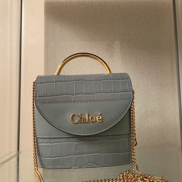 Chloe(クロエ)のChloe Aby Lock small ブルー レディースのバッグ(ショルダーバッグ)の商品写真