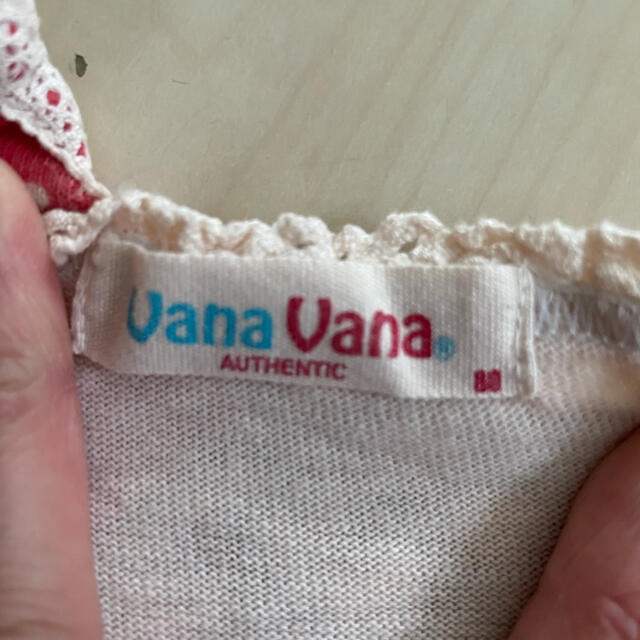 VANA VANA(バナバナ)のvanavana タンクトップ キッズ/ベビー/マタニティのキッズ服女の子用(90cm~)(Tシャツ/カットソー)の商品写真