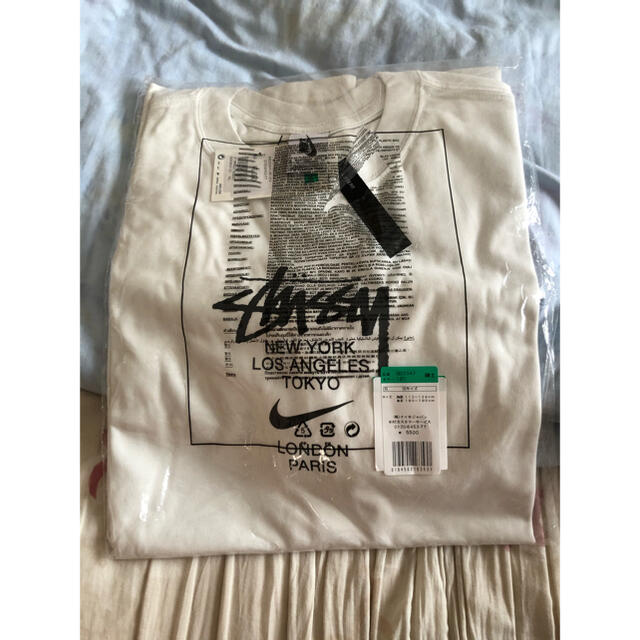 XL nike × stussy インターナショナル Tシャツ "ホワイト"