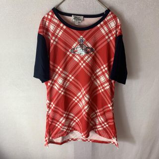 ヴィヴィアンウエストウッド(Vivienne Westwood)のヴィヴィアンウエストウッドマンビックオーブチェックTシャツ(Tシャツ/カットソー(半袖/袖なし))