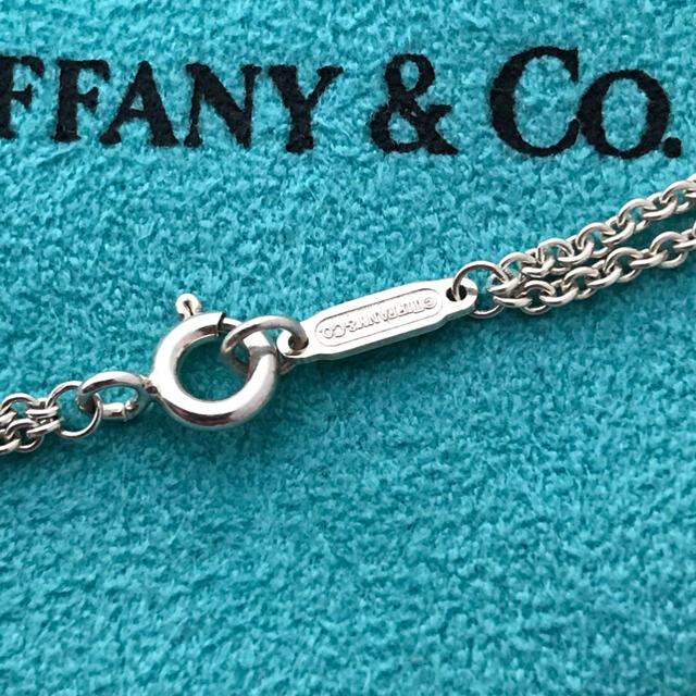 Tiffany & Co. - Tiffany インフィニティダブルチェーンブレスレットの