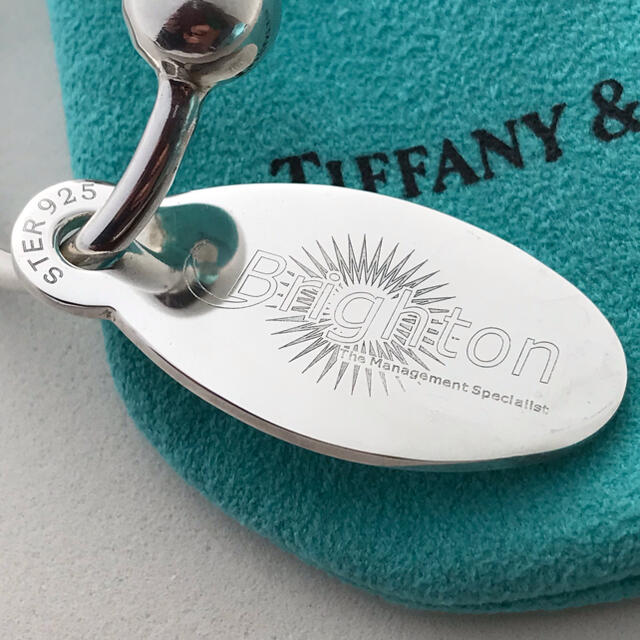 Tiffany オーバルタグ キーホルダー 希少