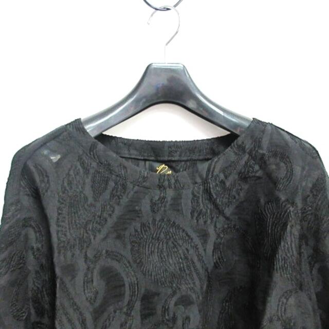 Needles(ニードルス)のNeedles 21SS U Neck Tee - Paisley 黒 L メンズのトップス(Tシャツ/カットソー(七分/長袖))の商品写真