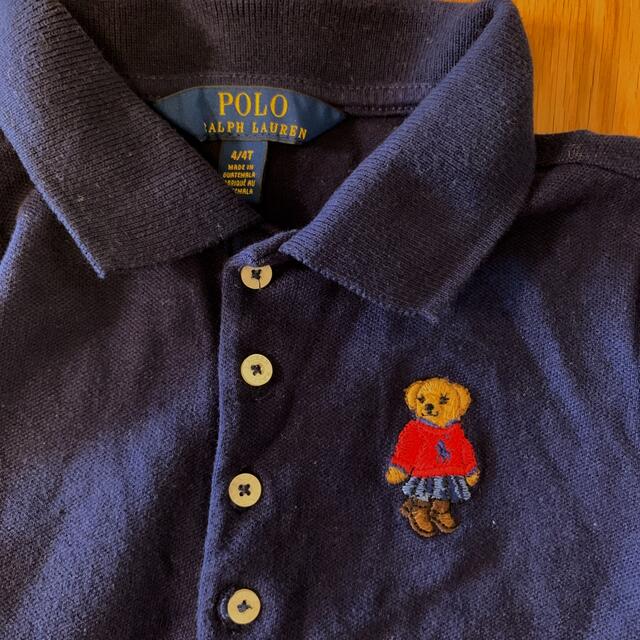 POLO RALPH LAUREN(ポロラルフローレン)のポロベア　ワンピース　4T キッズ/ベビー/マタニティのキッズ服女の子用(90cm~)(ワンピース)の商品写真