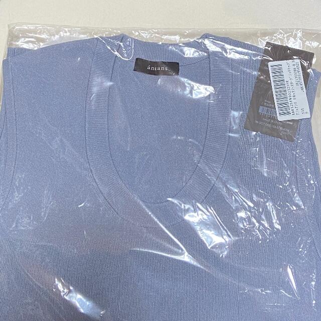 安い大得価 新品タグ付き anuans Uネックノースリーブニットトップスの通販 by ayu's shop |ラクマ 在庫NEW