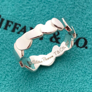 ティファニー(Tiffany & Co.)のTIFFANY パロマピカソ　ハートリング　9号 希少(リング(指輪))