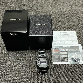 ジーショック(G-SHOCK)のカシオ G-SHOCK GMW-B5000GD-1JF フルメタル ブラック(腕時計(デジタル))