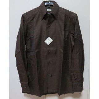 バルバ(BARBA)の■新品【ＢＡＲＢＡ/バルバ(伊)】極上ドレスシャツ 茶 バーズアイ 38(S～M(シャツ)