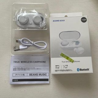 スリーコインズ(3COINS)の3coins DEVICE Bluetooth ワイヤレスイヤホン(ヘッドフォン/イヤフォン)