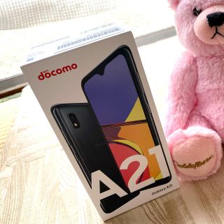 ギャラクシー(Galaxy)のGALAXY A21/新品(スマートフォン本体)