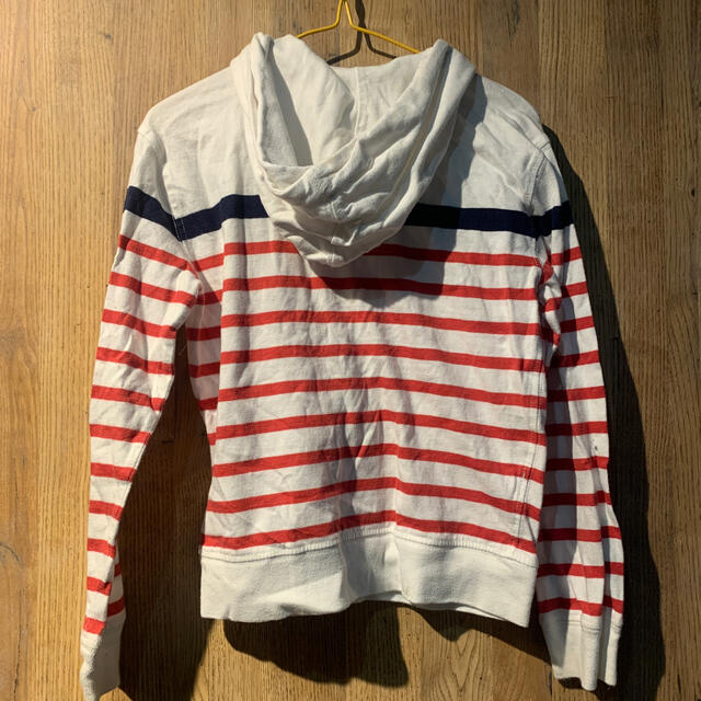 Ralph Lauren(ラルフローレン)のラルフローレン　フード　ボーダー キッズ/ベビー/マタニティのキッズ服男の子用(90cm~)(Tシャツ/カットソー)の商品写真