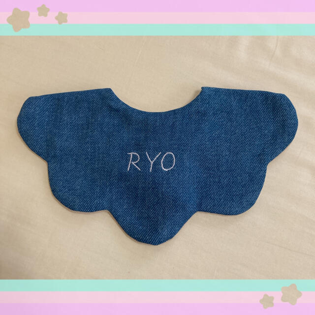 にゃりさま確認用ページ:ハンドメイドスタイ お名前刺繍 - スタイ