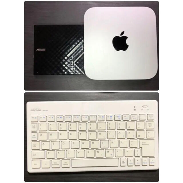 Apple(アップル)のApple Mac mini◆ポータブルDVDドライブ◆キーボード スマホ/家電/カメラのPC/タブレット(デスクトップ型PC)の商品写真
