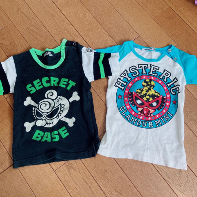 HYSTERIC MINI(ヒステリックミニ)のヒスミニ 上下セット キッズ/ベビー/マタニティのキッズ服男の子用(90cm~)(Tシャツ/カットソー)の商品写真