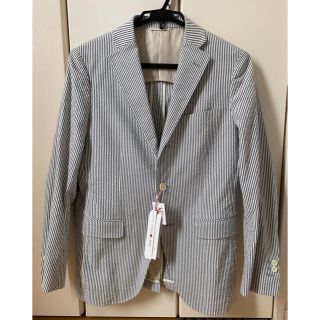 スーツカンパニー(THE SUIT COMPANY)の【新品・未使用】シアサッカージャケット（最終値下）(テーラードジャケット)