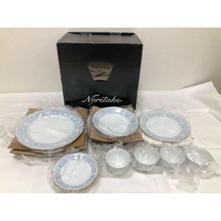 ノリタケ(Noritake)の新品☆ノリタケ レースウッドゴールド 食器セット　ティーカップ　プレート(食器)