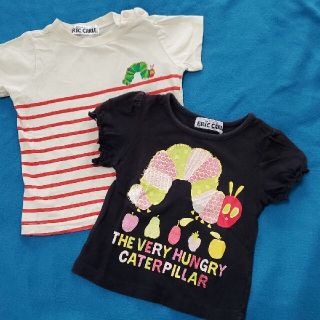 アカチャンホンポ(アカチャンホンポ)のはらぺこあおむし⭐Tシャツ⭐2枚セット(Tシャツ/カットソー)