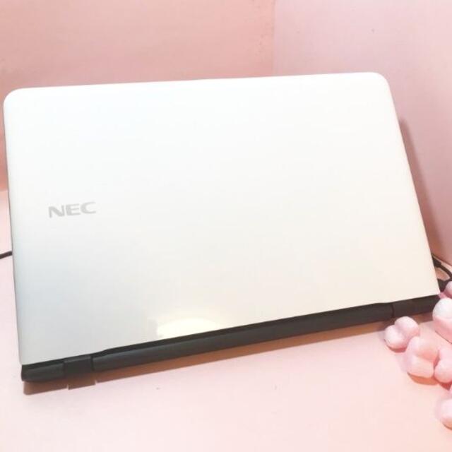 爆速新品SSD♪Webカメラ✨美白ホワイト✨NEC 薄型 ❤️最新Win11