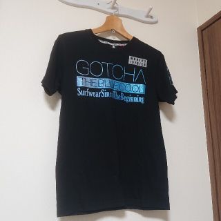 ガッチャ(GOTCHA)の値下げ⤵️ 中古 Tシャツ 黒 GOTCHA サーフィン🏂️(Tシャツ/カットソー(半袖/袖なし))