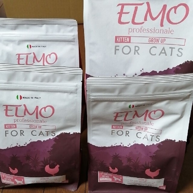 ELMO エルモ　猫用　子猫用　離乳期〜12か月　キャットフード　※送料無料