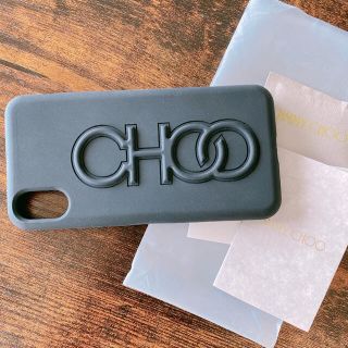 ジミーチュウ(JIMMY CHOO)の（お値下げ中）ジミーチュウ　シリコン　iPhoneケース(iPhoneケース)