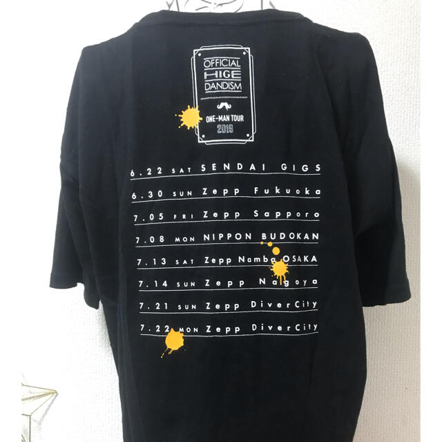 Official髭男dism 2019 Tシャツ