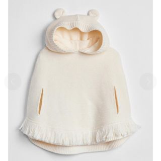 ベビーギャップ(babyGAP)のGAP baby クマ　ニット　ポンチョ　(ジャケット/コート)