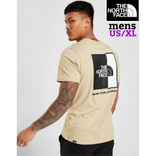 ザノースフェイス(THE NORTH FACE)の【海外限定】TNF メンズ ブラウン XLサイズ(Tシャツ/カットソー(半袖/袖なし))