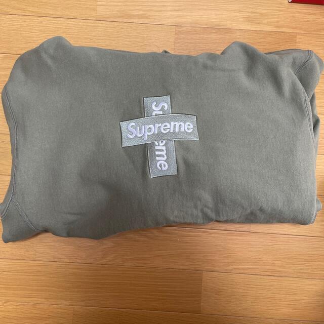 ラスト値下げCross Box Logo Hooded Sweatshirt